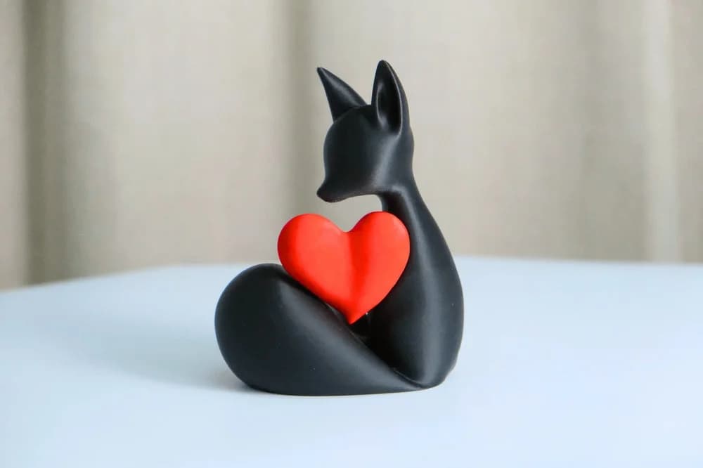 Charming Fox Heart
