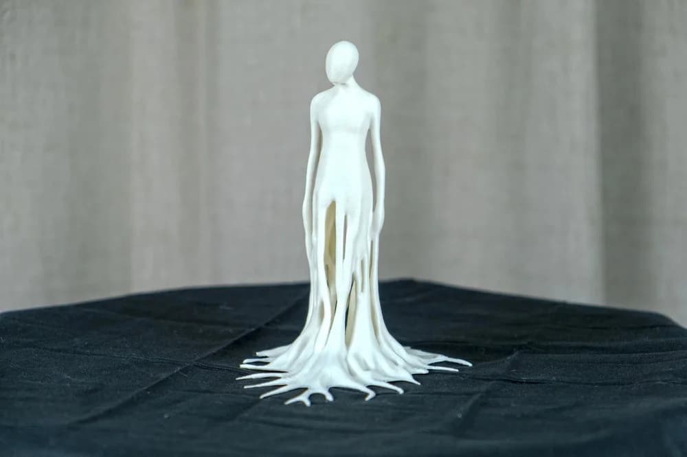 Melting Man Sculpture
