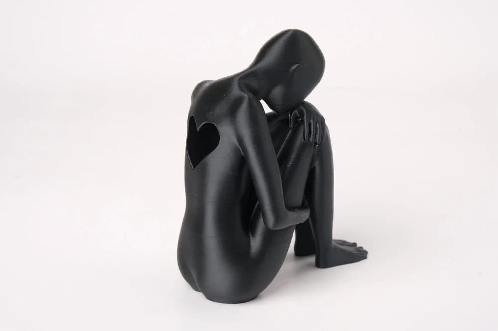 Minimalist Black Sculpture