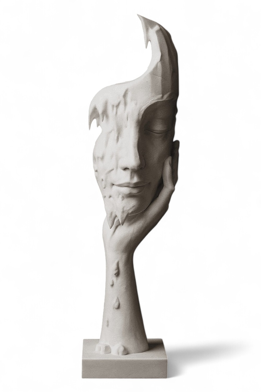 Surreal Melting Face