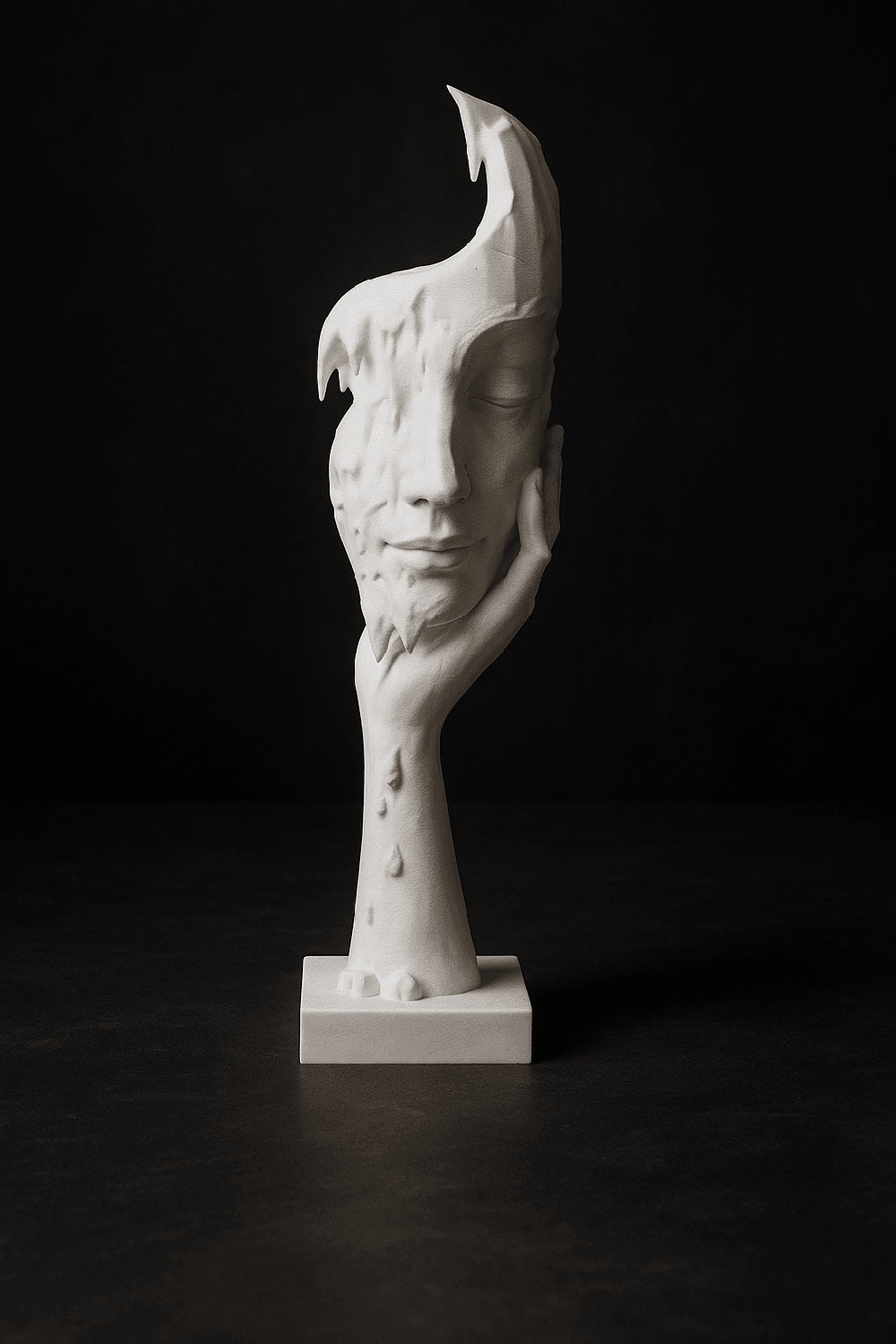 Surreal Melting Face - 1