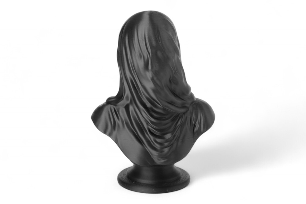 Veiled Black Bust