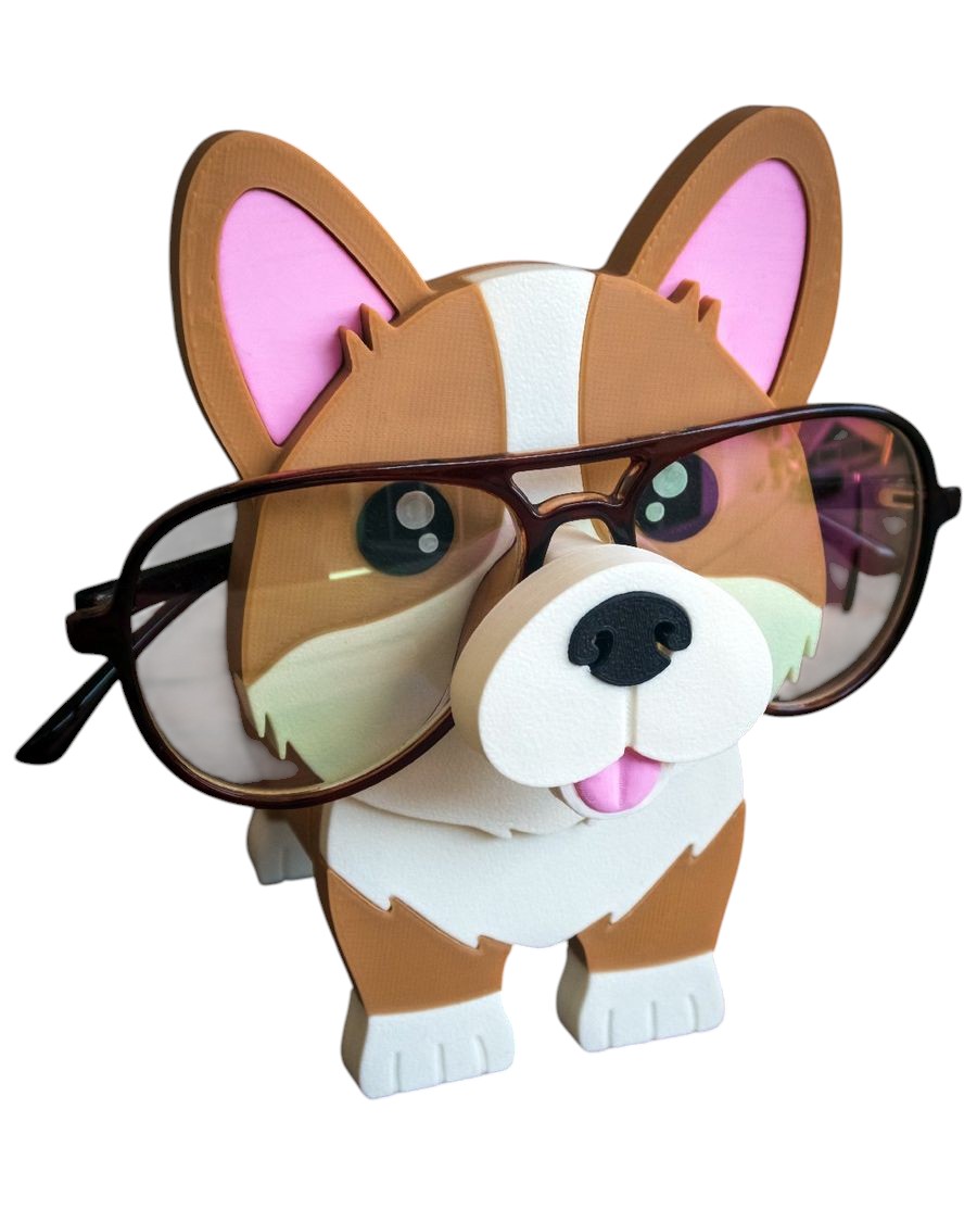 Corgi Gözlük Tutacağı