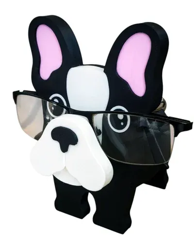French Bulldog Gözlük Tutacağı