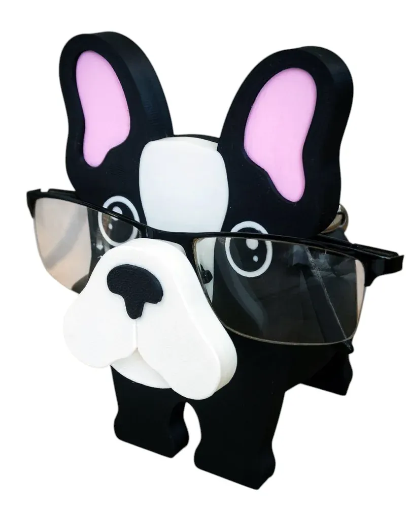 French Bulldog Gözlük Tutacağı
