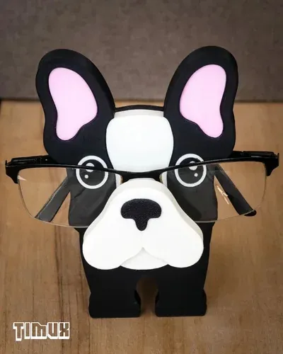 French Bulldog Gözlük Tutacağı - 1