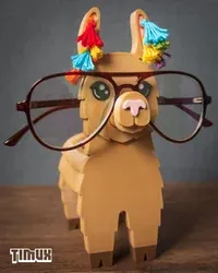 Llama Gözlük Tutacağı - Küçük görsel 2