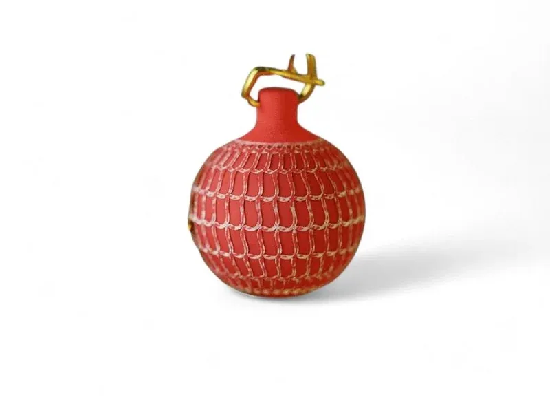 Wavy Christmas Ornament