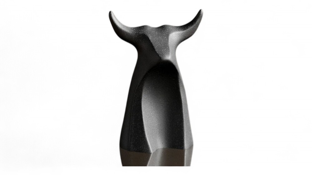 Bull Head Sculpture