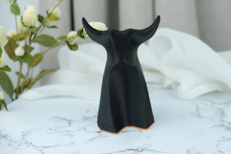 Bull Head Sculpture - 1