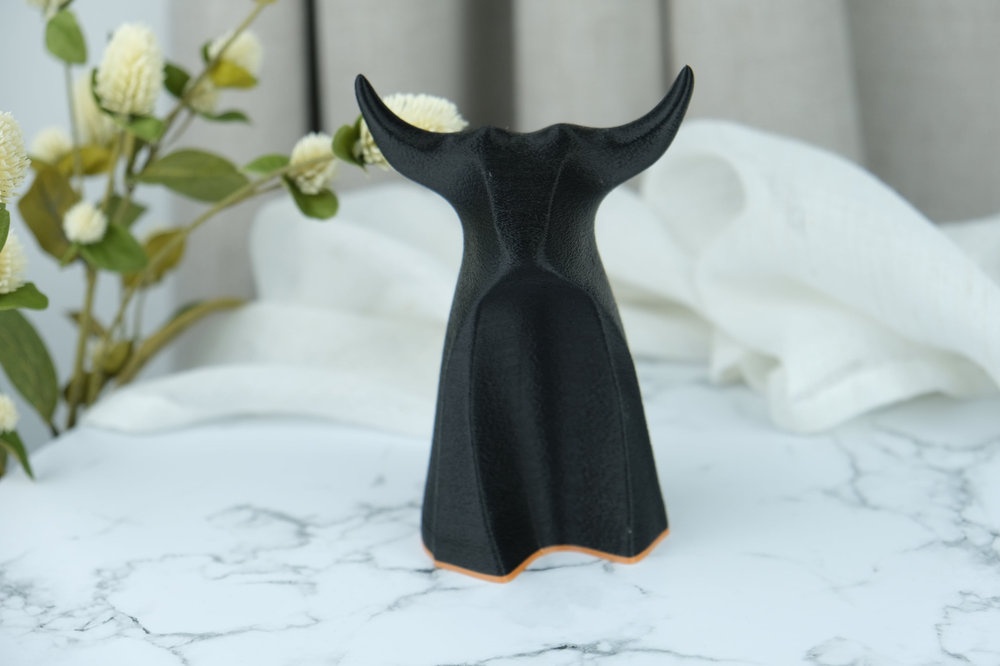 Bull Head Sculpture - 1