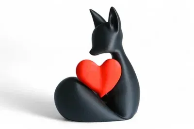 Charming Fox Heart