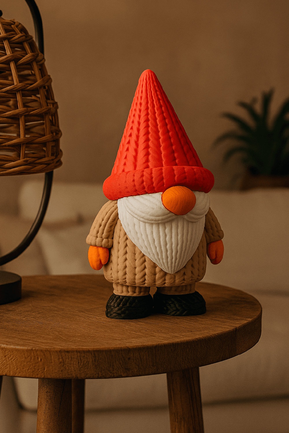 Cozy Knit Gnome - 1