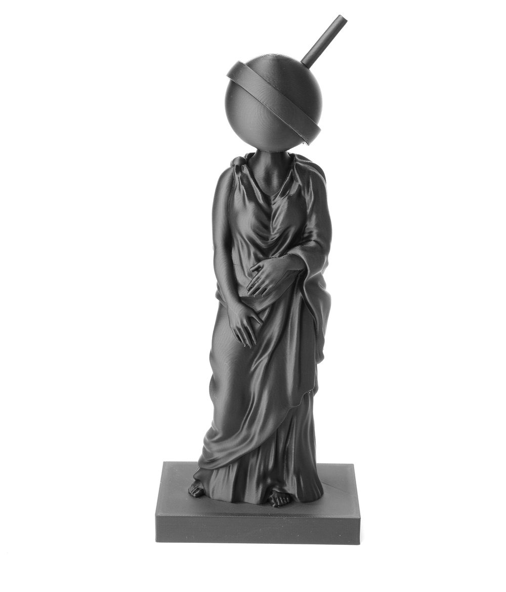 Lollipop Head Statue - 1