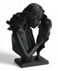 Loving Reflection Sculpture - Küçük görsel 1