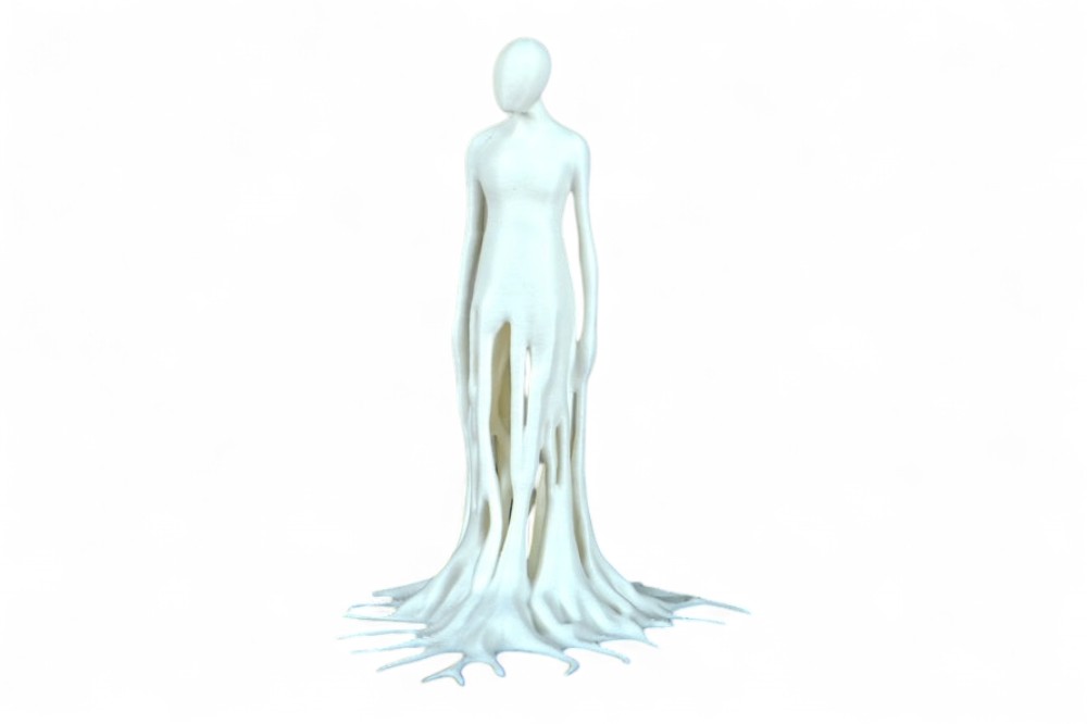 Melting Man Sculpture