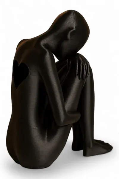 Minimalist Black Sculpture