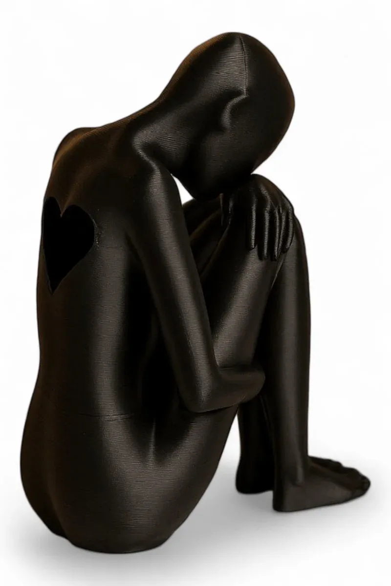 Minimalist Black Sculpture