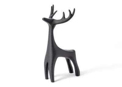 Minimalist Deer Sculpture