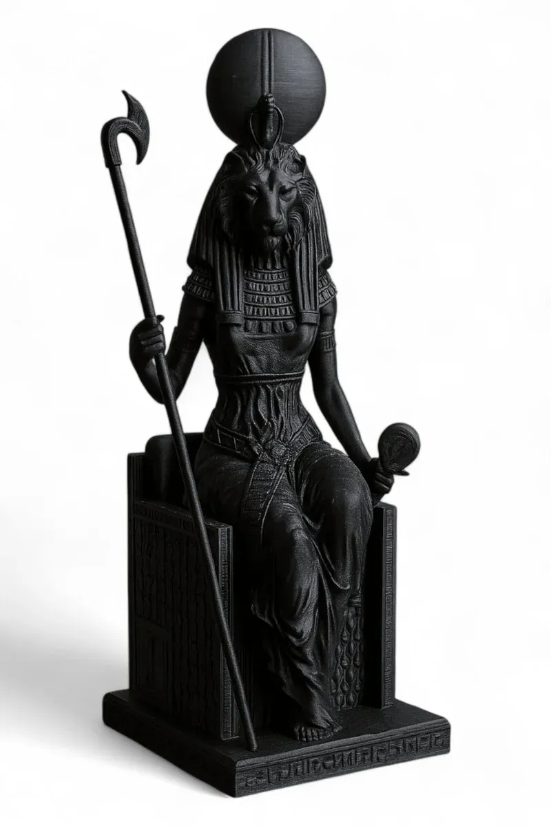 Seated Sekhmet Statue
