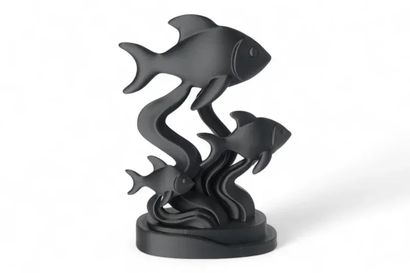 Stylish Fish Sculpture